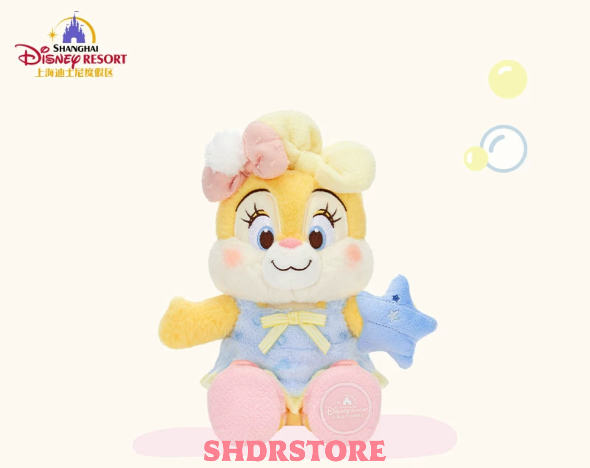 Disney authentic 2026 clarice bath plush 7inches shanghai disneyland