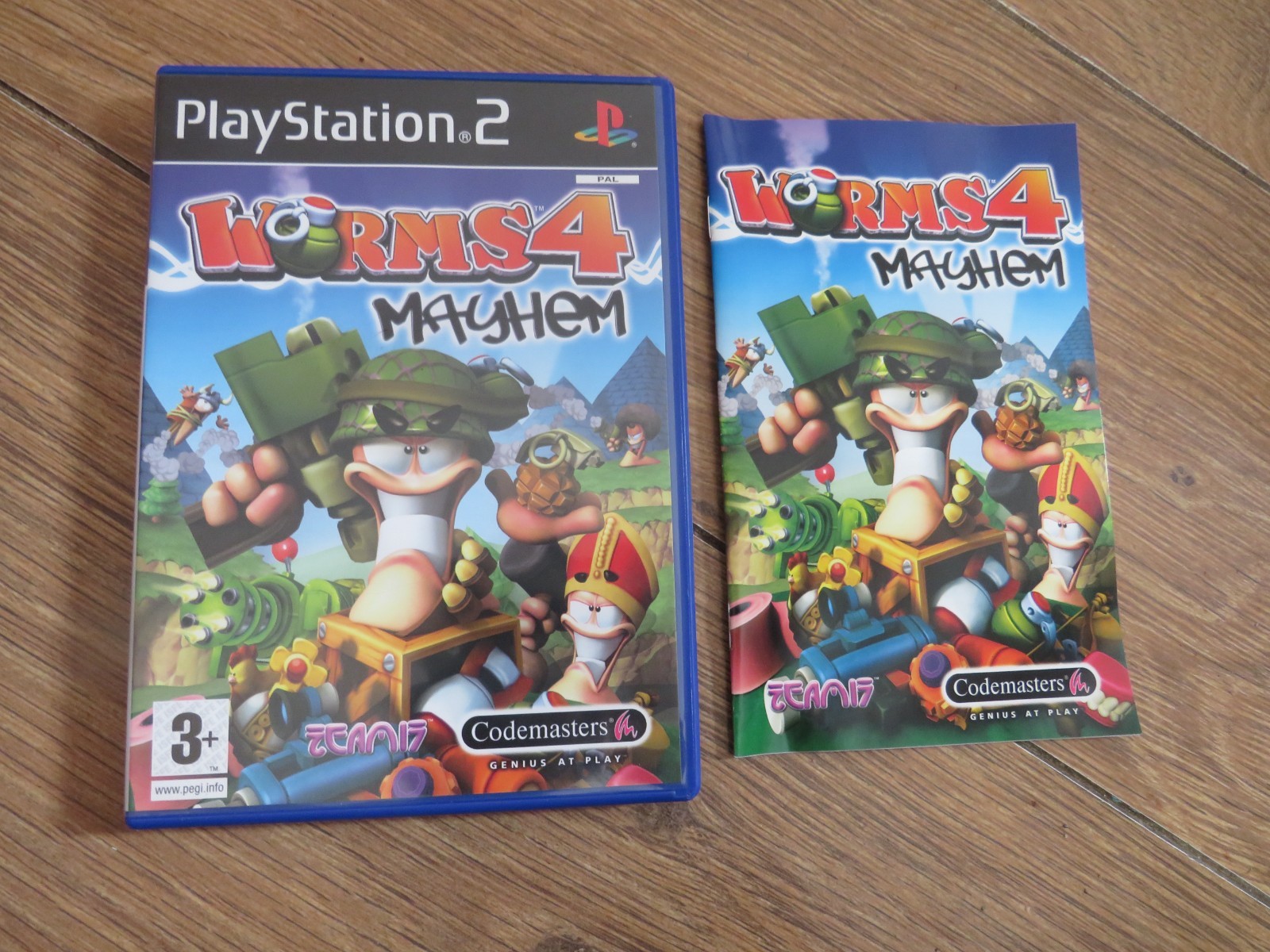 PS2 - Worms 4 Mayhem