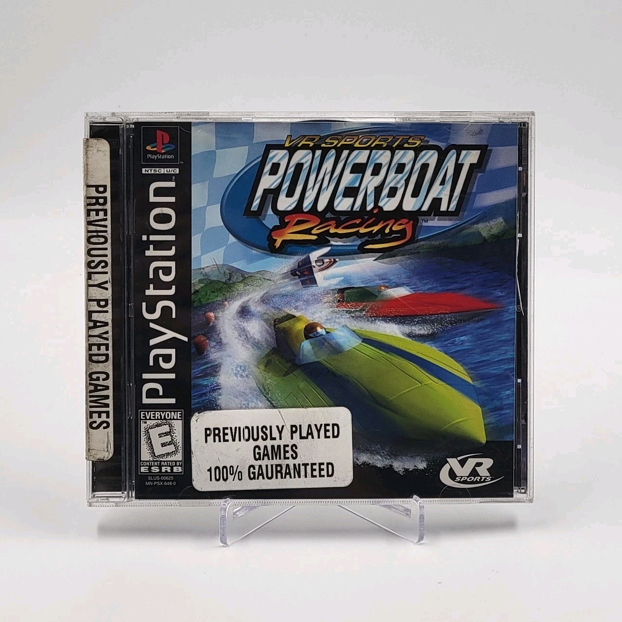 Vr Sports Powerboat Racing - PS1 Playstation Game Tested