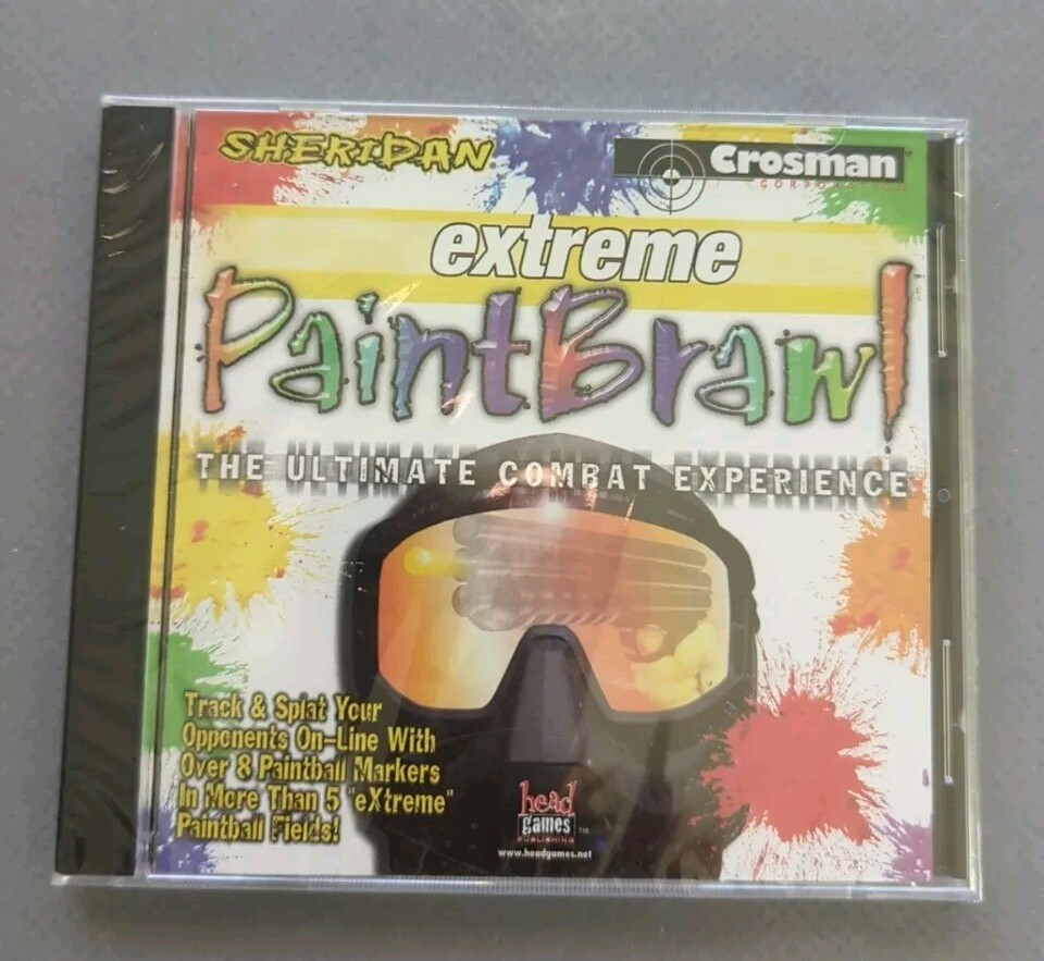 Extreme Paint Brawl (PC, 1998) *Brand New*
