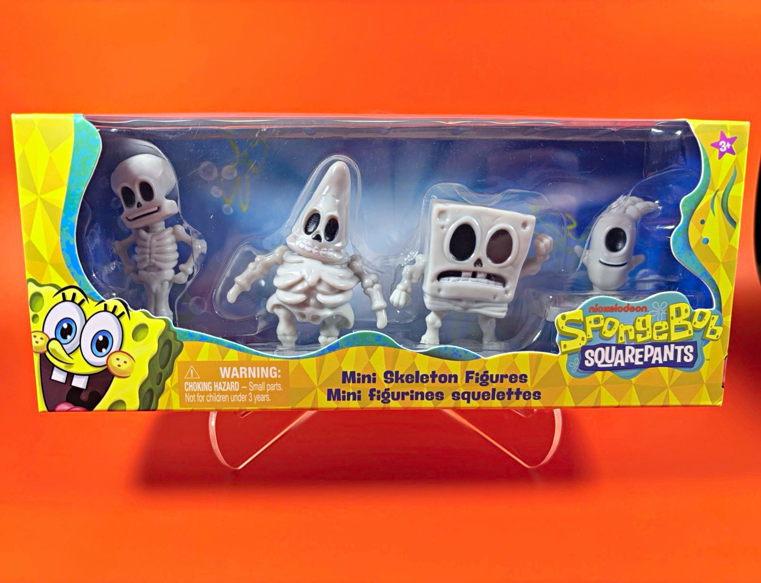 Legend Toys SpongeBob SquarePants Mini Skeleton Figurines 4-Pack Boxed P6488B