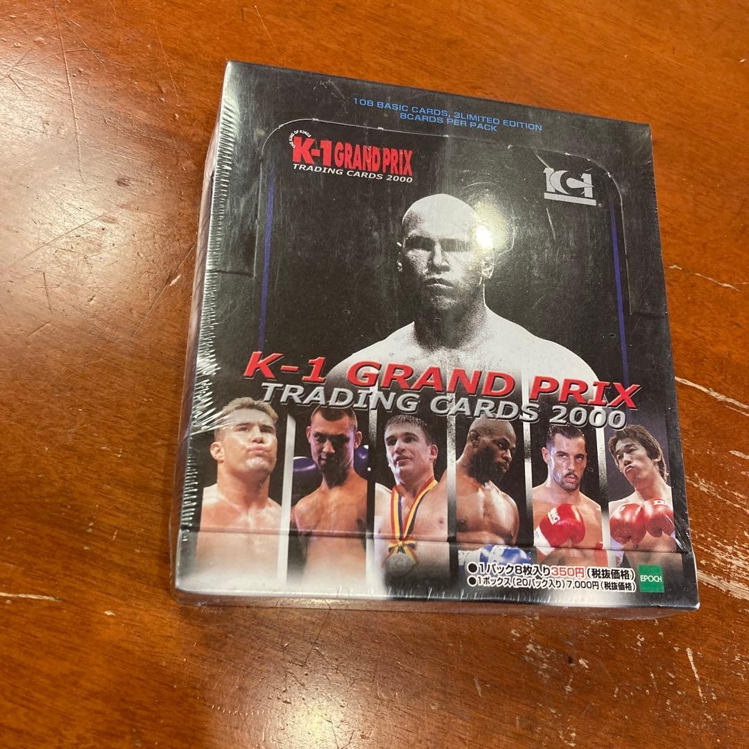 K-1 GRAND PRIX 2000 Trading Card Box Unopened Epoch Collectible