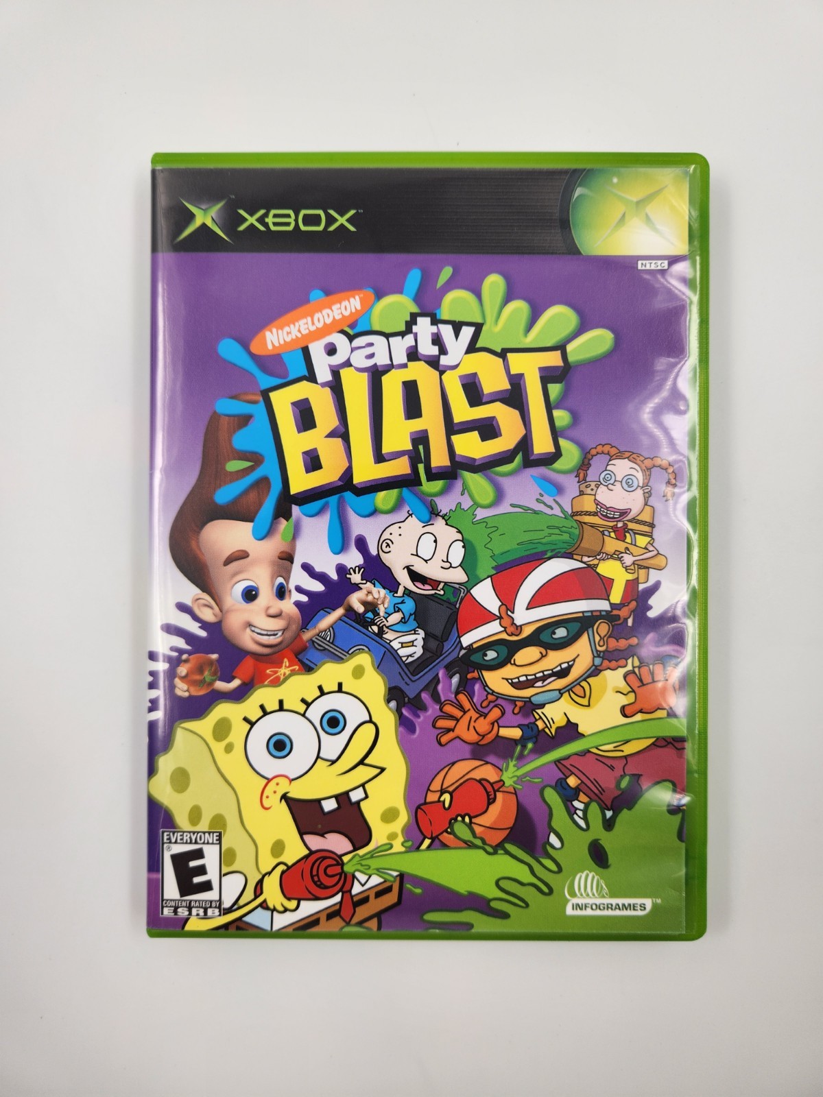 Nickelodeon Party Blast Xbox Complete CIB