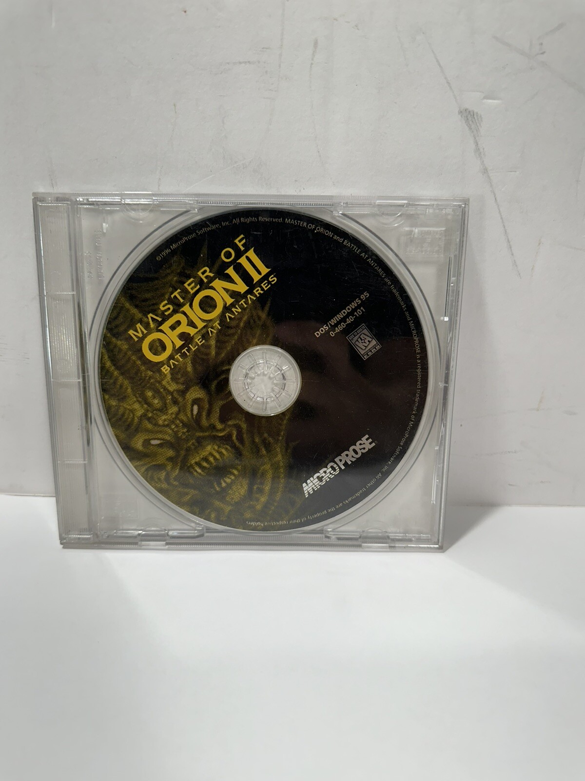Master of Orion 2 Battle at Antares IBM CD-Rom Game 1995 Microprose Cd Only