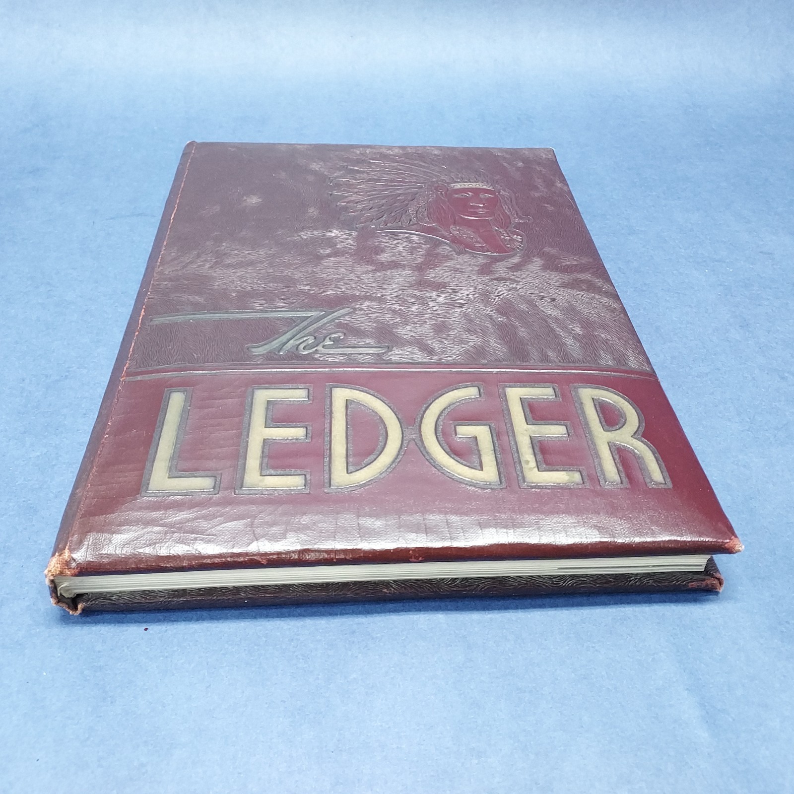 1954 Vintage The Ledger Bryant College Providence Rhode Island Yearbook