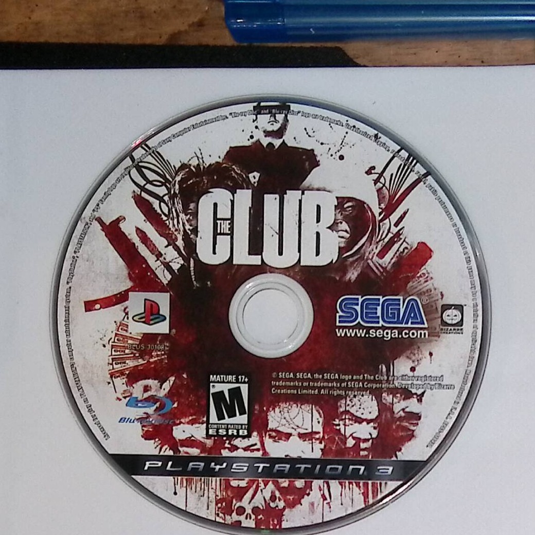 The Club Playstation 3 Sega Tested and Works