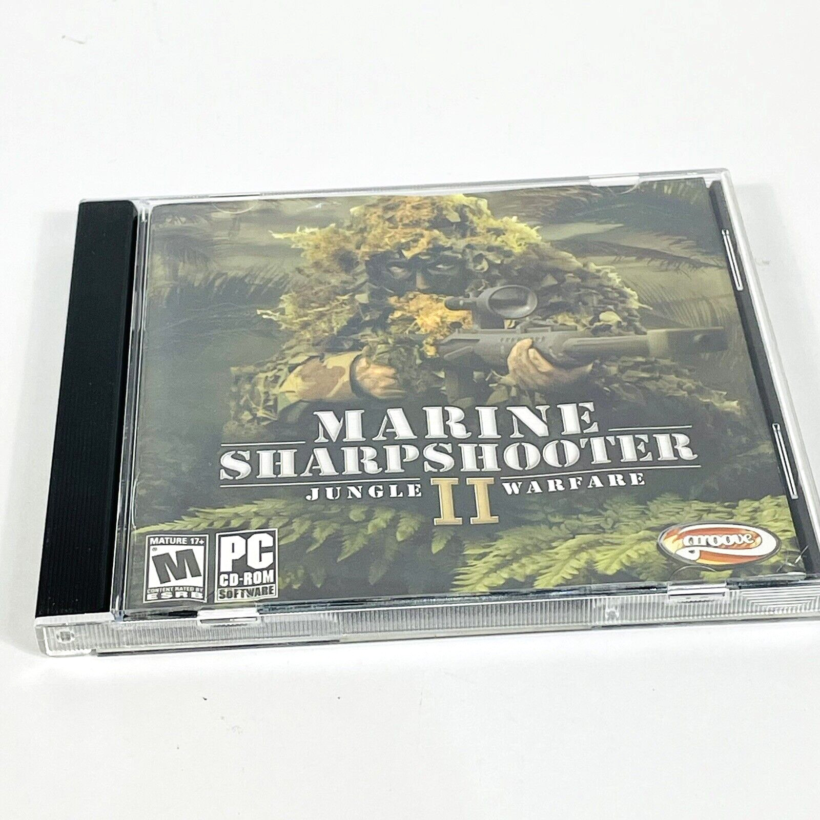 Marine Sharpshooter 2 Jungle Warfare PC CD-ROM Software Video Game for Windows