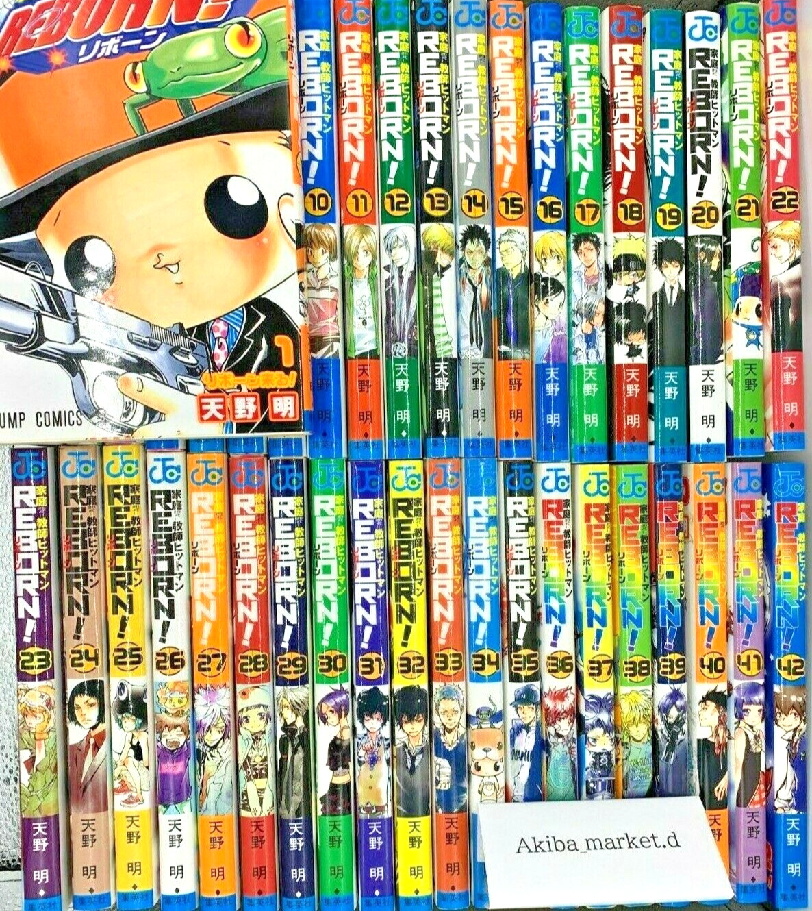 Katekyo Hitman REBORN Vol.1-42 Complete Full Set Japanese Manga Comics