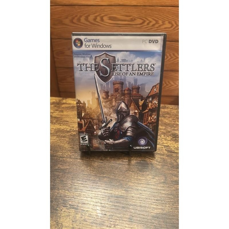 The Settlers Rise of an Empire PC DVD Ubisoft Windows XP Vista Strategy Game