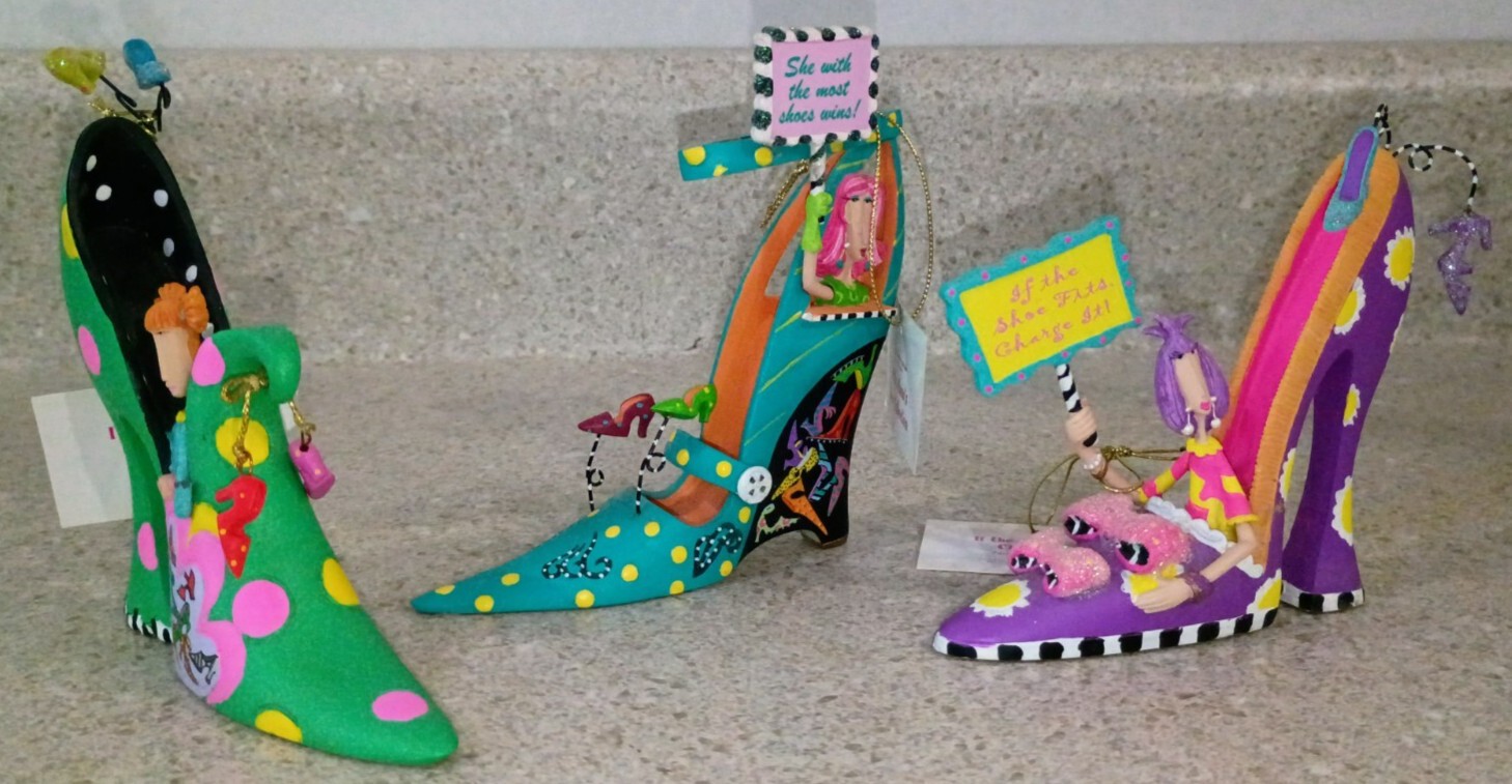 Dolly Mama\'s By Joey Shoe Collection Lot Of 3 The Hamilton Collection Ships Free