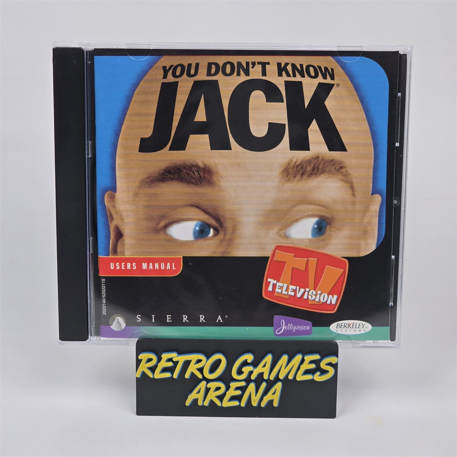 You Don't Know Jack: TV Television (PC CD-ROM) Jewel CIB COMPLETE