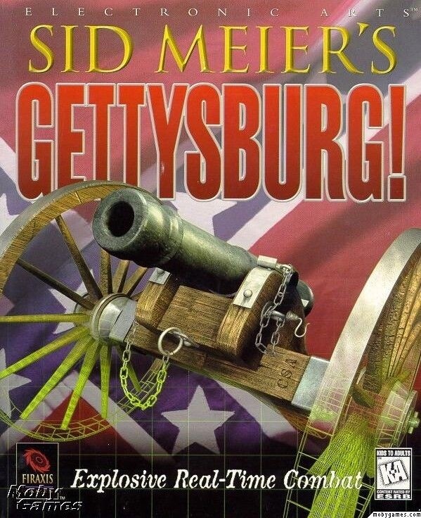 SID MEIER'S GETTYSBURG +1Clk Windows 11 10 8 7 Vista XP Install