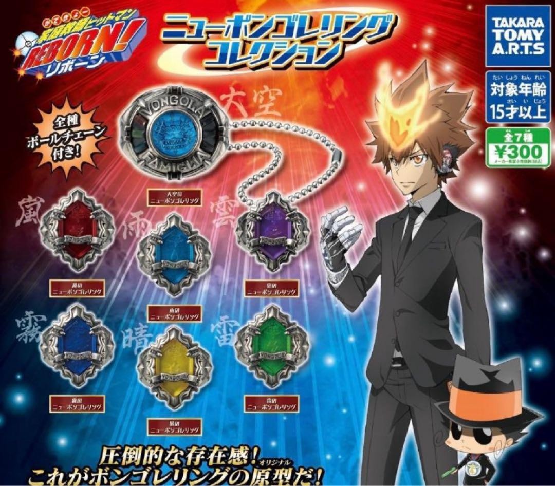 Katekyo Hitman REBORN Vongola Ring Bulk Sale Collector's Item Vongola FamilyC005
