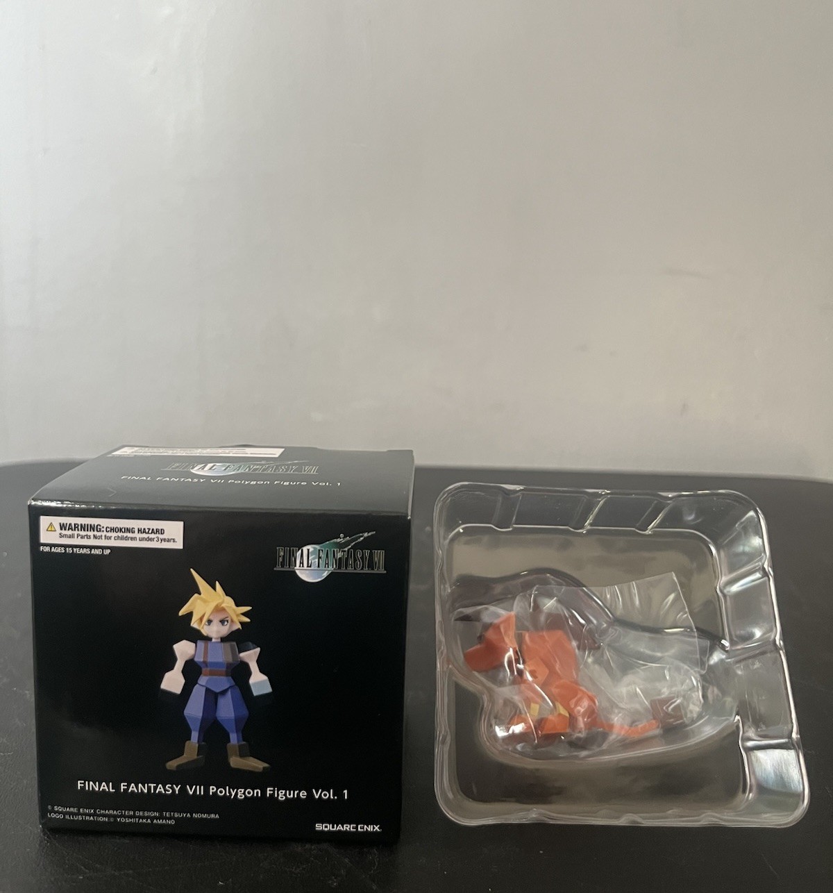 Official Square Enix Final Fantasy VII FF7 Red XIII 13 Polygon Mini Figure NEW