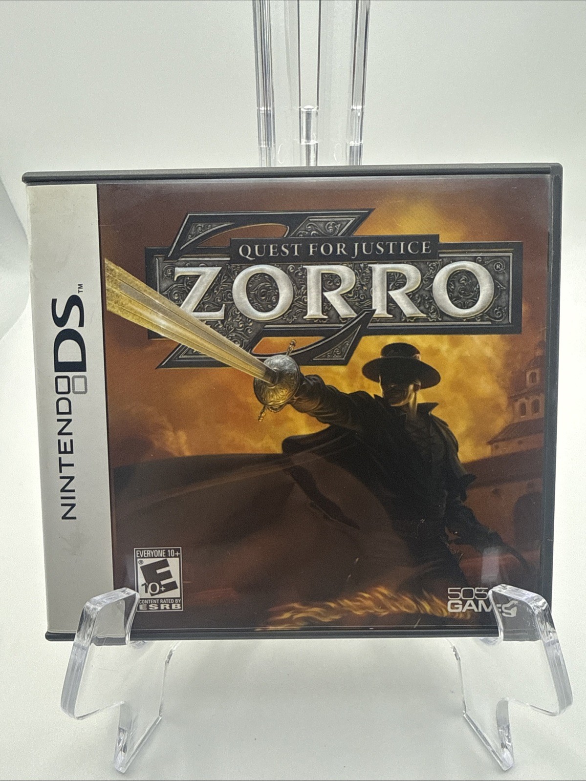 Zorro: Quest for Justice (Nintendo DS, 2010)