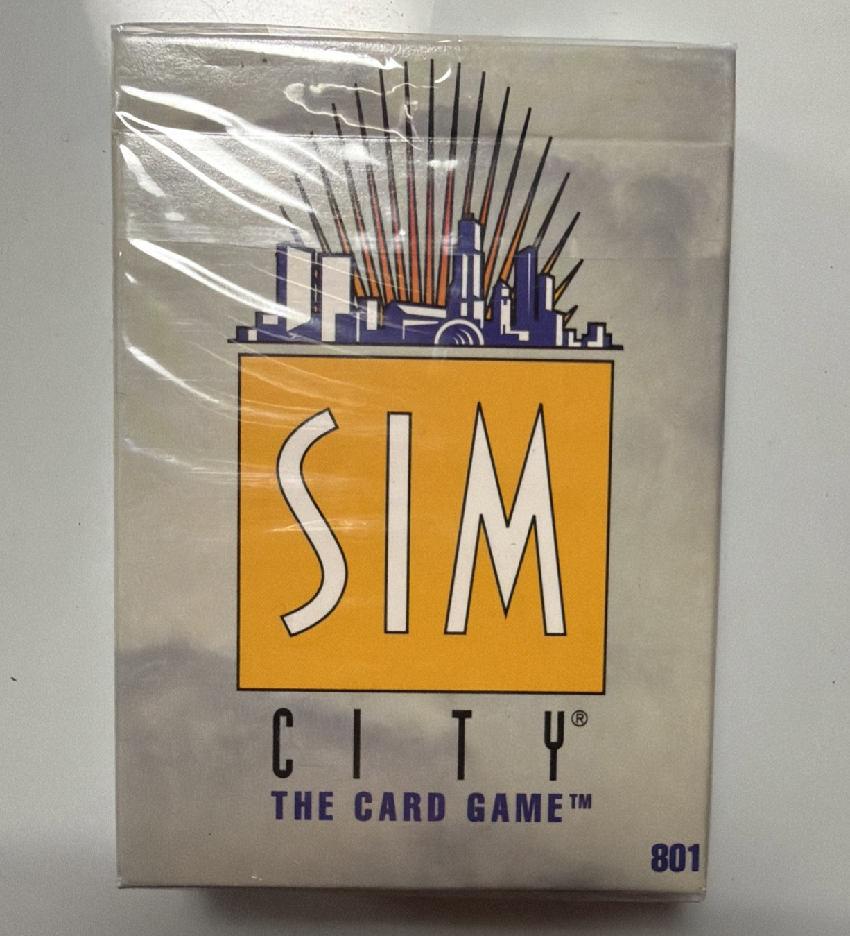 Sim City The Card Game, Sealed Starter Deck Contains 1 Packet 