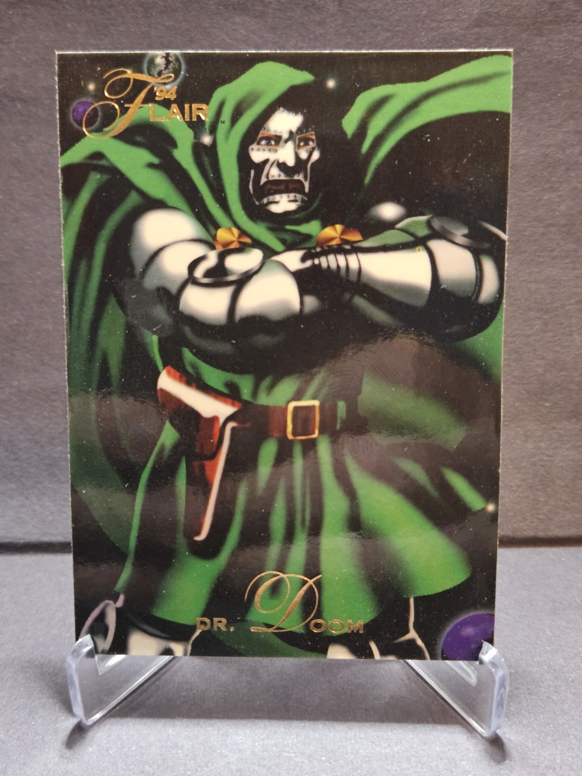 Dr. Doom - #25 1994 Flair - Marvel Universe - Trading Card