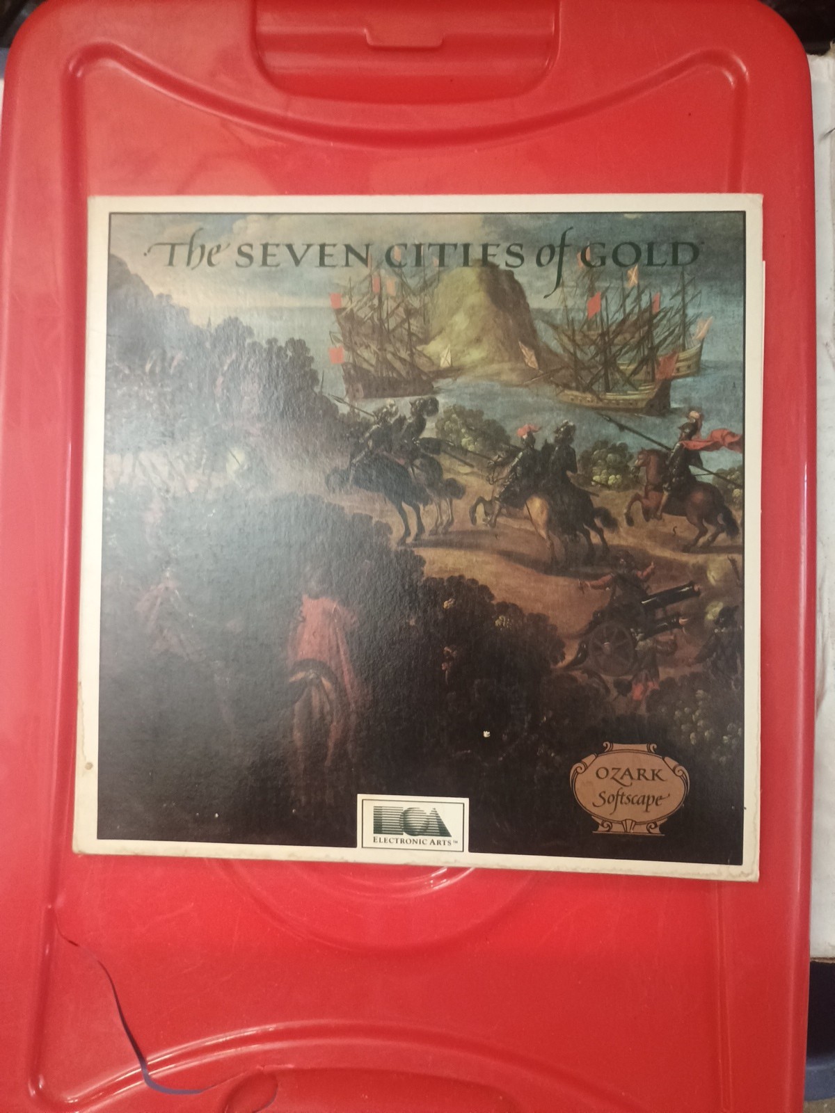 The Seven Cities of Gold - Vtg Apple II Game 5 1/4 Disk 1984