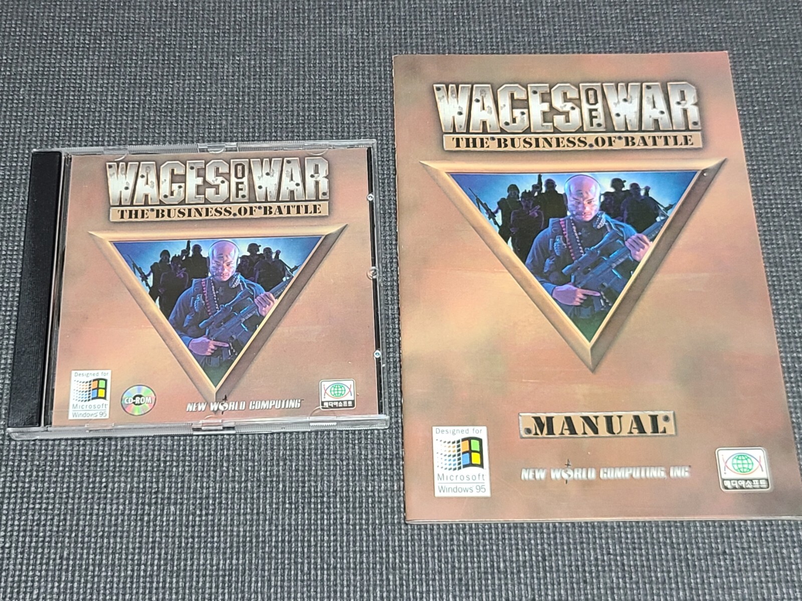 Wages of War Business of Battle PC Retro Game Korean Version Windows Computer MS