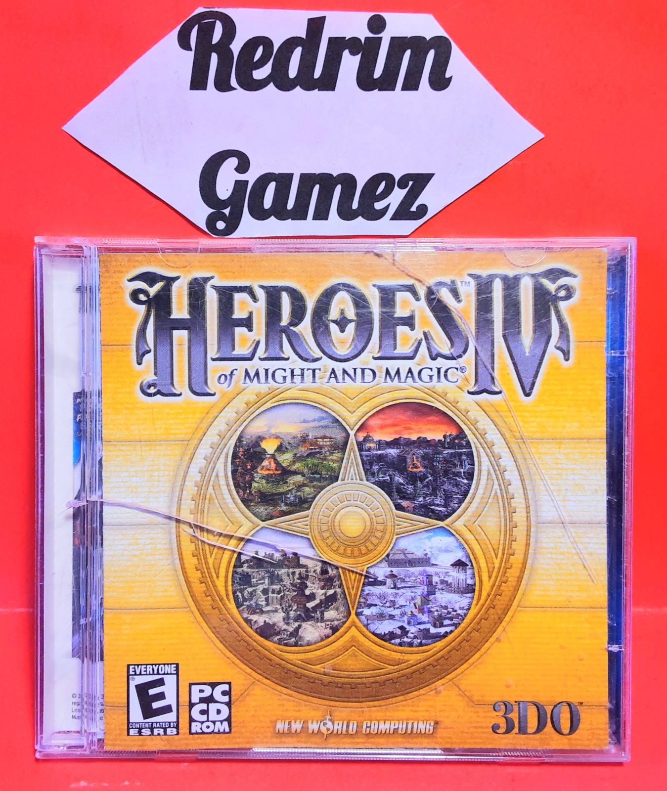 Heroes Of Might & Magic IV COMPLETE Windows PC CD-Rom Video Games Fantasy