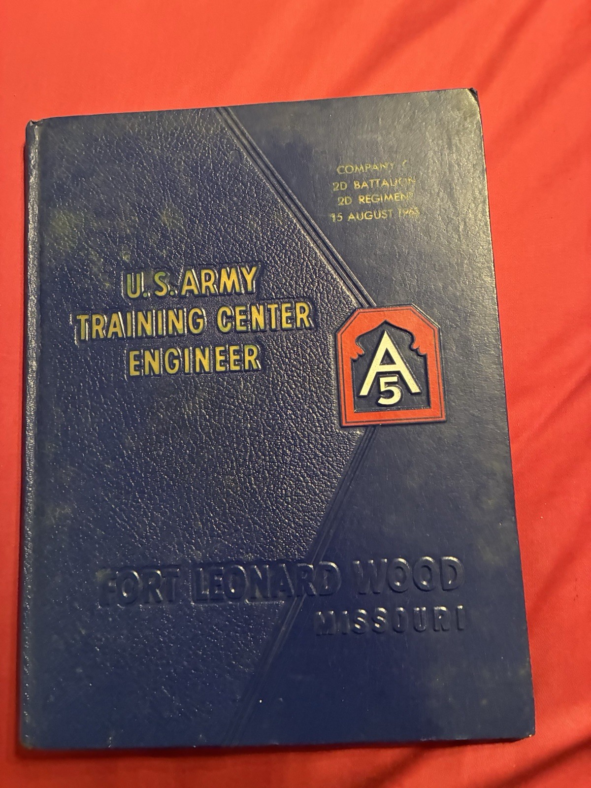 1963 Company C  U S Army Training Center Fort Leonard Wood Missouri Yearbook