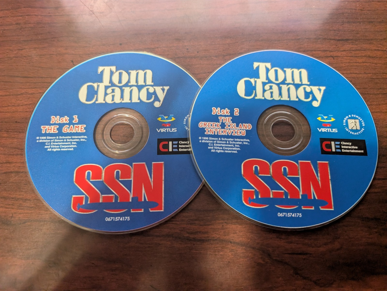 Tom Clancy's SSN (PC) NO TRACKING - DISC ONLY 9088