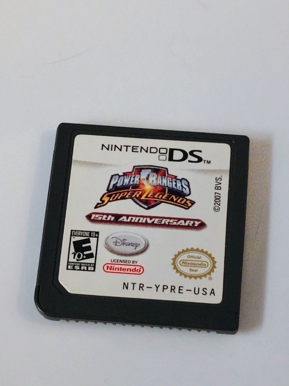 Power Rangers Super Legends - 15th Anniversary (Nintendo DS, 2007)