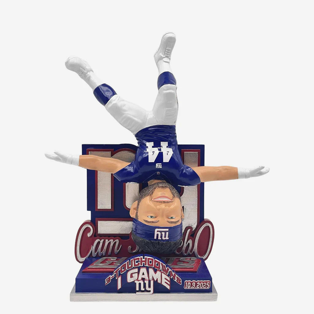 Cam Skattebo New York Giants 3 Touchdowns Gamebreaker Bobblehead NFL