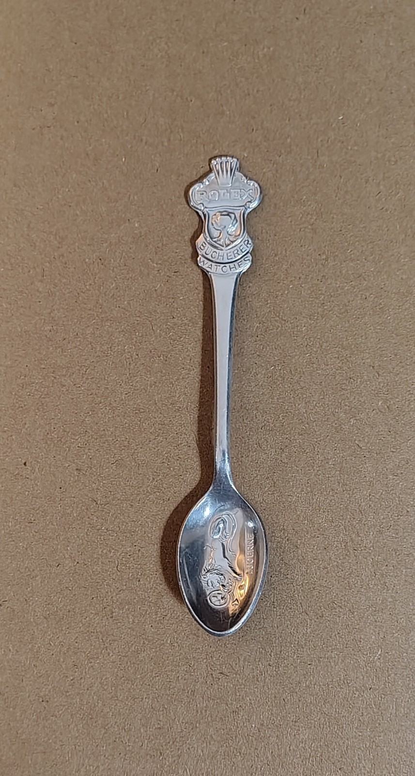 Lucerne Rolex Bucherer Watches B 100 12 Souvenir Spoon