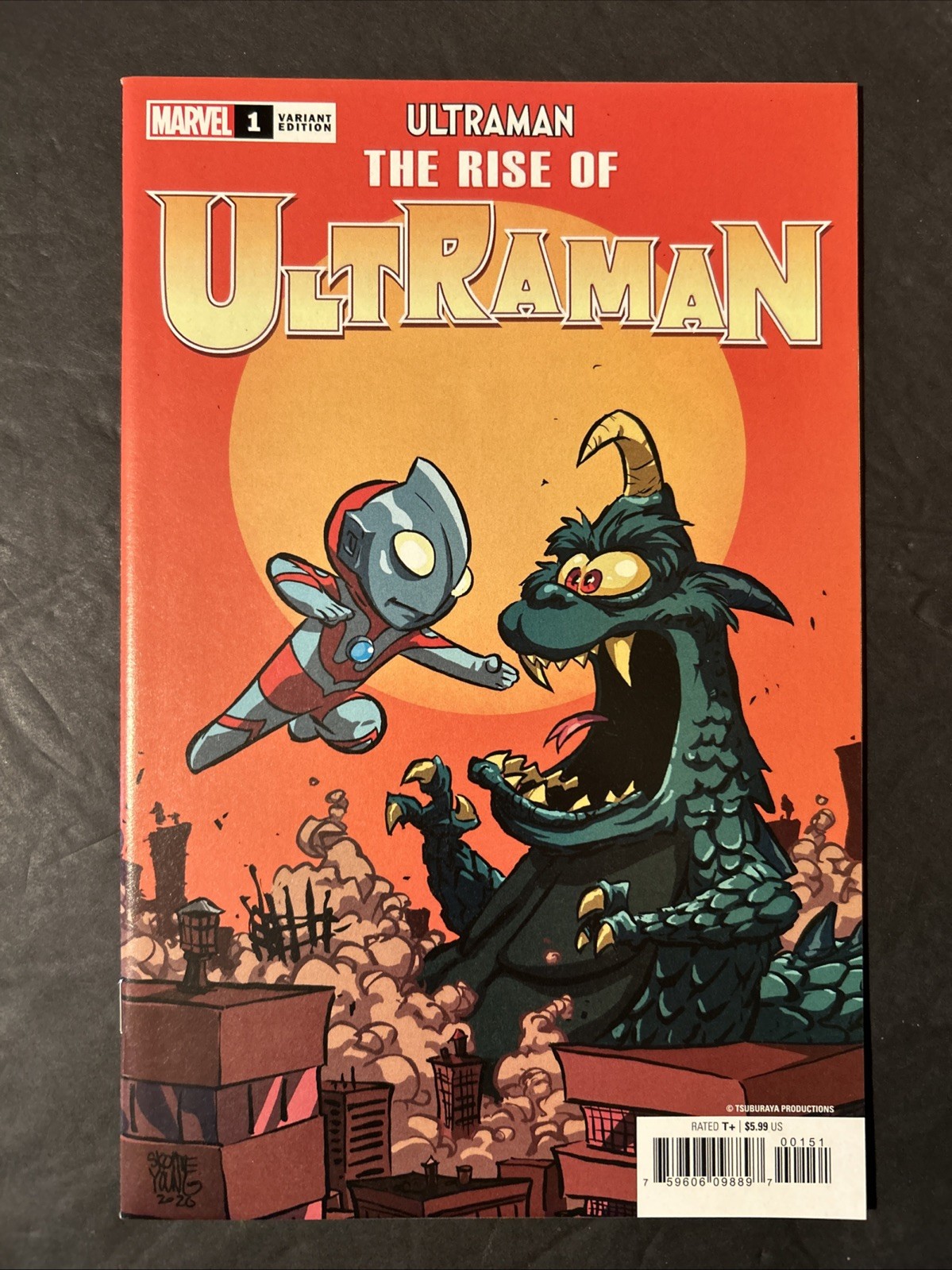 Rise of Ultraman #1 Skottie Young Variant Cover NM Marvel Comics CSN 14B