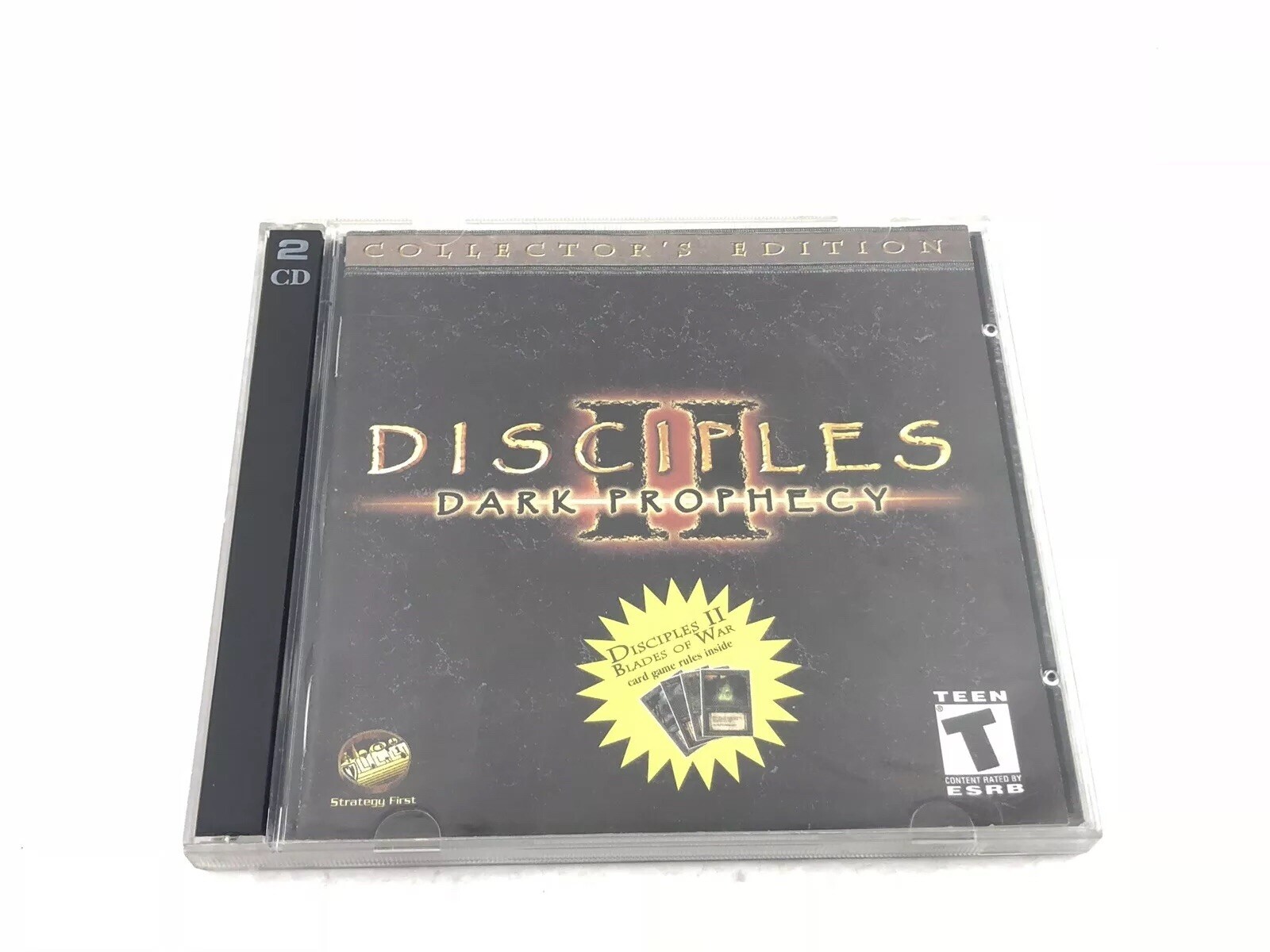Video Game PC Disciples II Dark Prophecy 2 Disc Jewel Collector’s Edition  XP