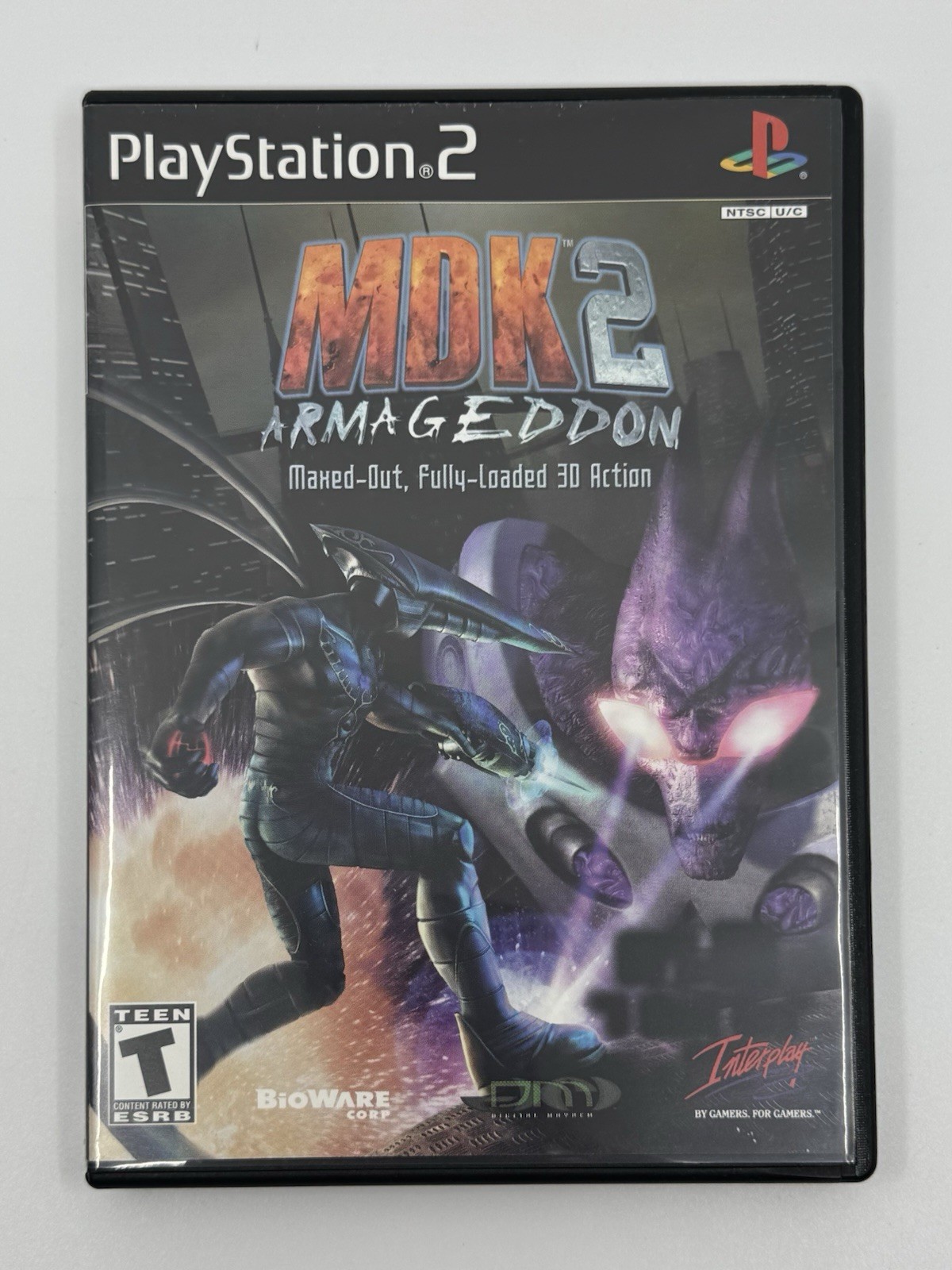 MDK 2: Armageddon (Sony PlayStation 2 PS2, 2001) Complete CIB