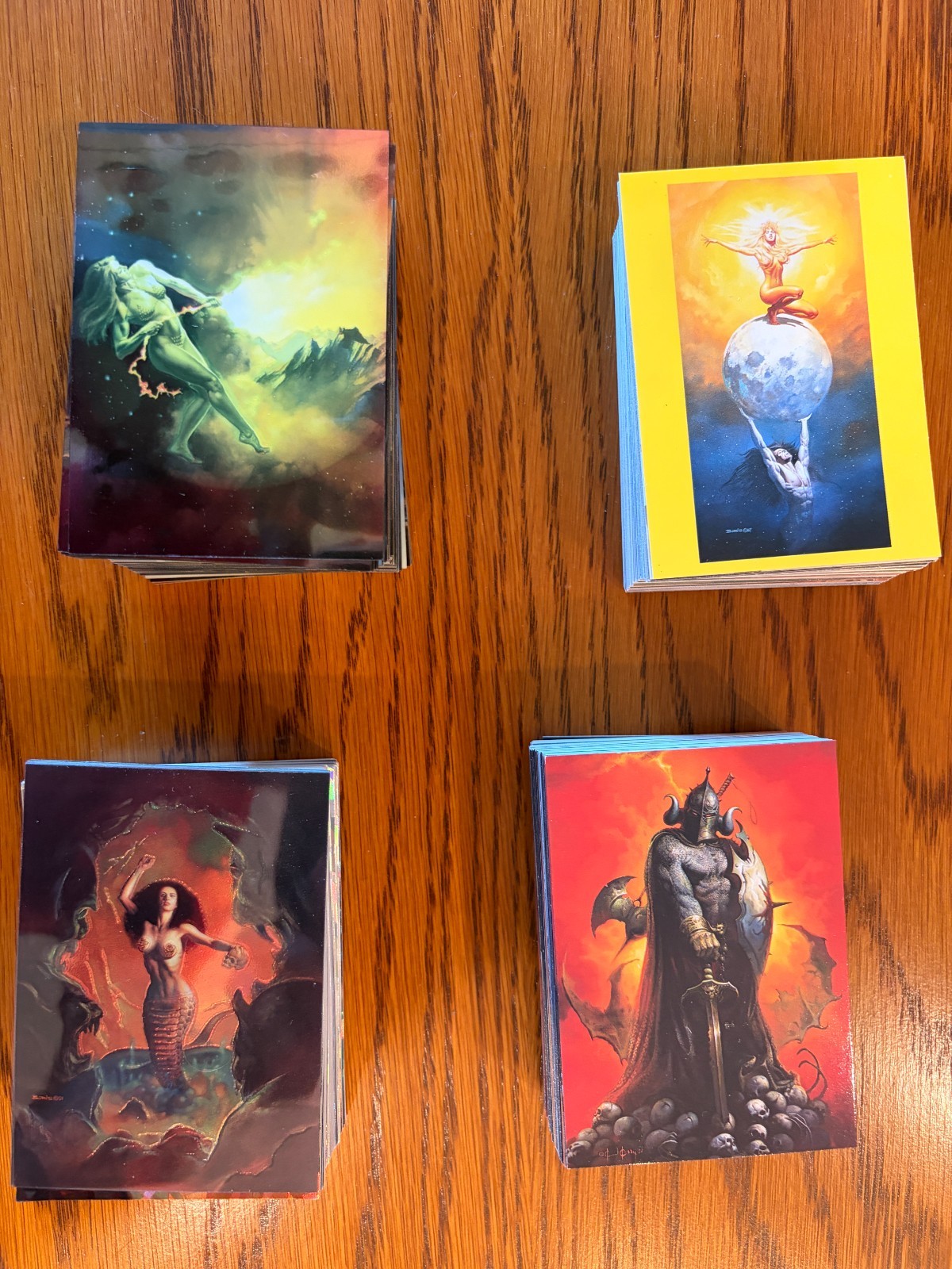 🔥Boris and Ken Kelly Fantasy Card Sets - 4 Sets-Boris 3, 4, Best of, Kelly 2 🔥