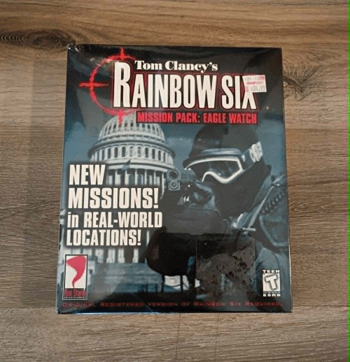 Tom Clancy's Rainbow Six Mission Pack: Eagle Watch PC CD-Rom Big Box Red Storm S