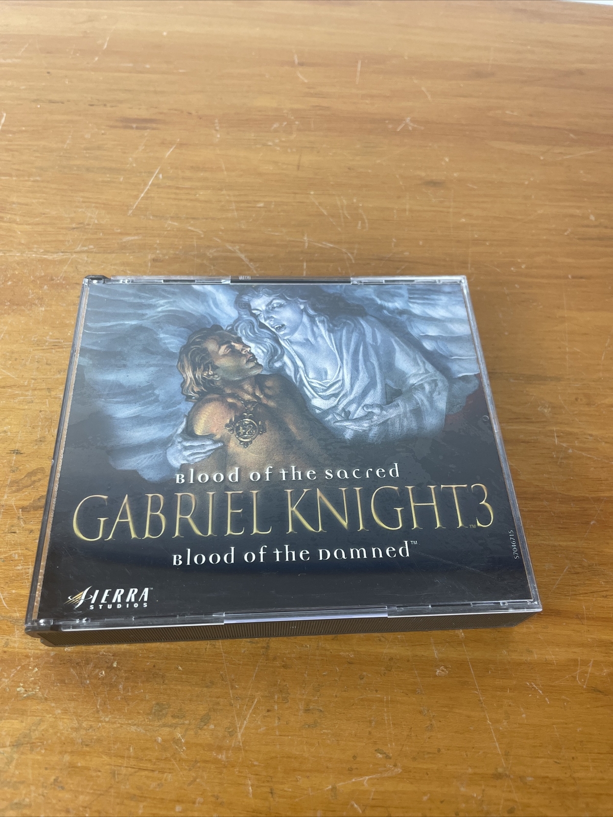 Gabriel Knight 3 III Blood Of The Sacred Blood Of The Damned 3 PC CD Discs Set