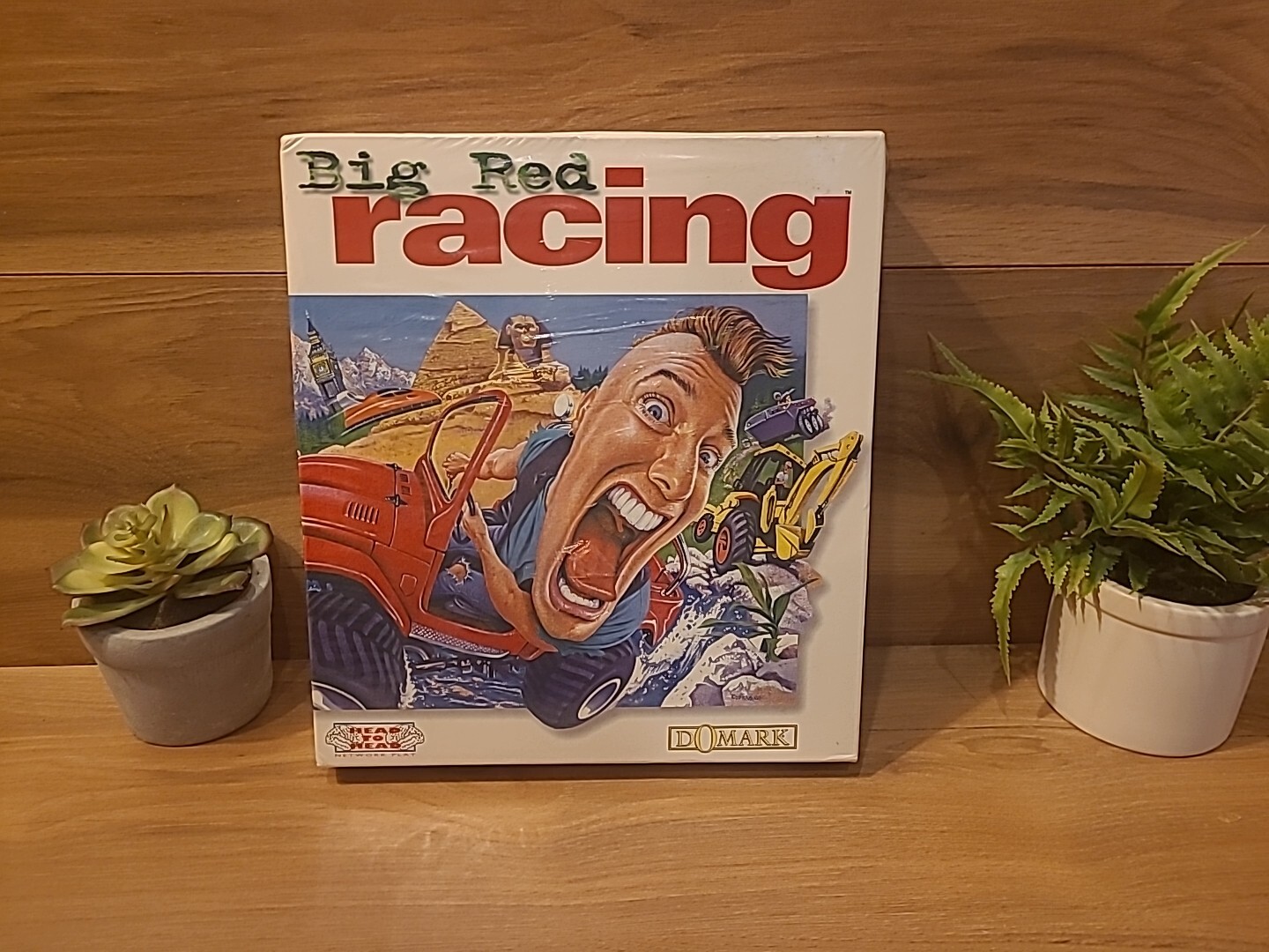 Big Red Racing Factory Sealed New In Box PC CD-ROM Rare PC Game Retro Gaming 90s