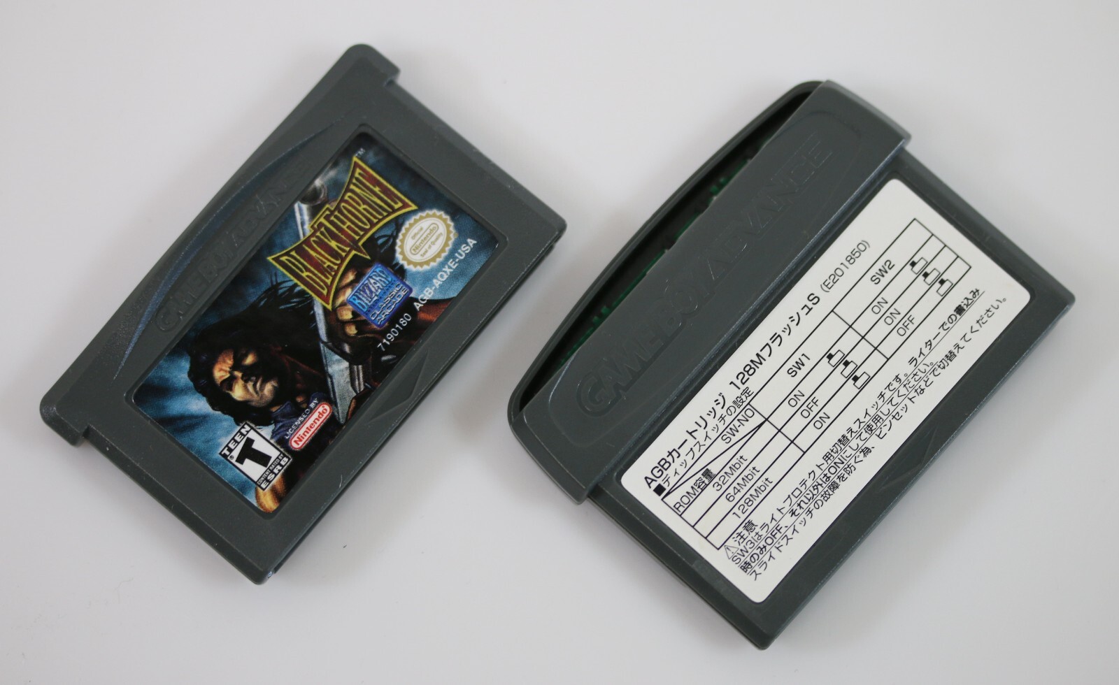 RARE Gba Development Cartridge GameBoy Advance - Black Thorne PROTOTYPE GAME