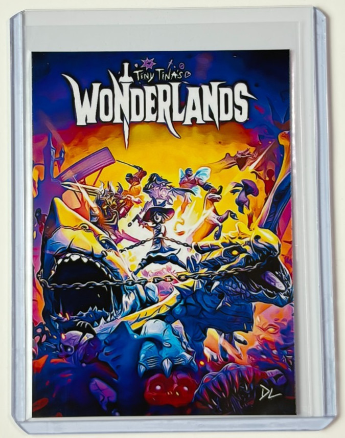 Tiny Tina's Limited Edition Artist Signed “Wonderlands” Trading Card 1/10