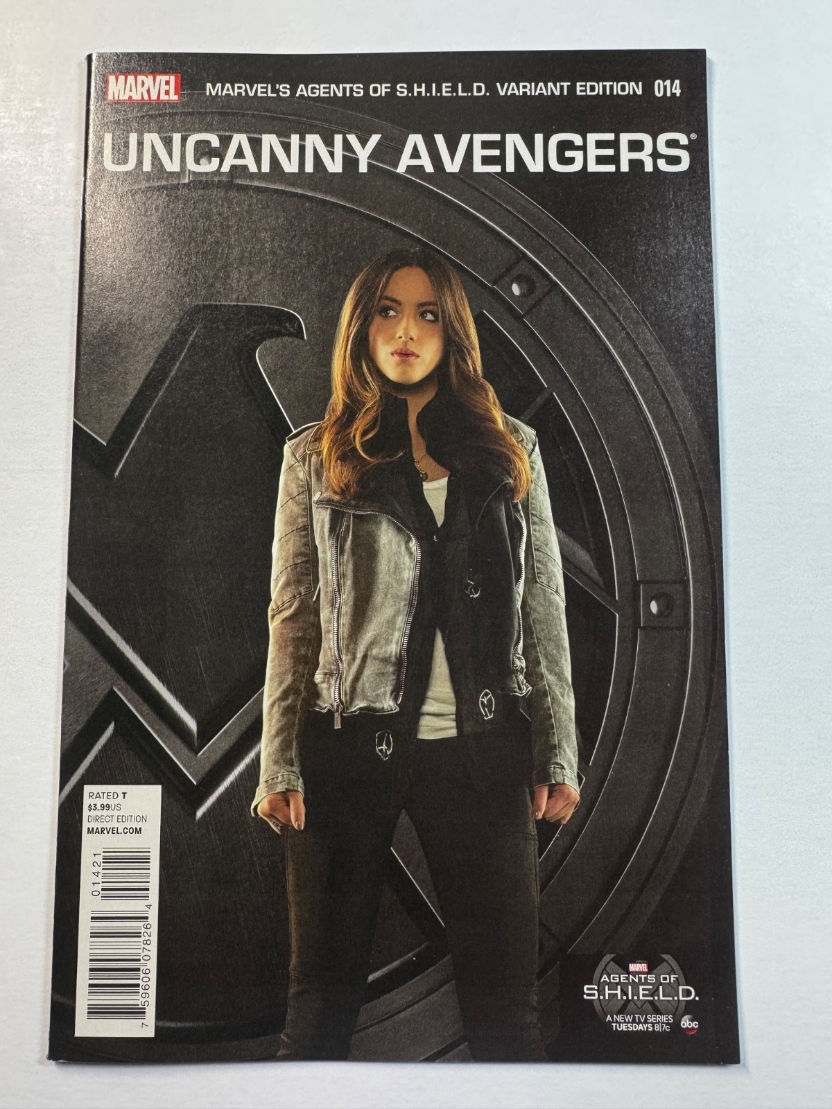 UNCANNY AVENGERS #14 MARVEL'S AGENTS OF S.H.I.E.L.D. VARIANT COVER 1:20 Chloe
