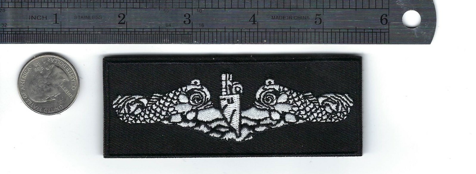 SS  NAVY SUBMARINE  WARFARE  PATCH USN SSN SSBN BOOMER FAST ATTACK