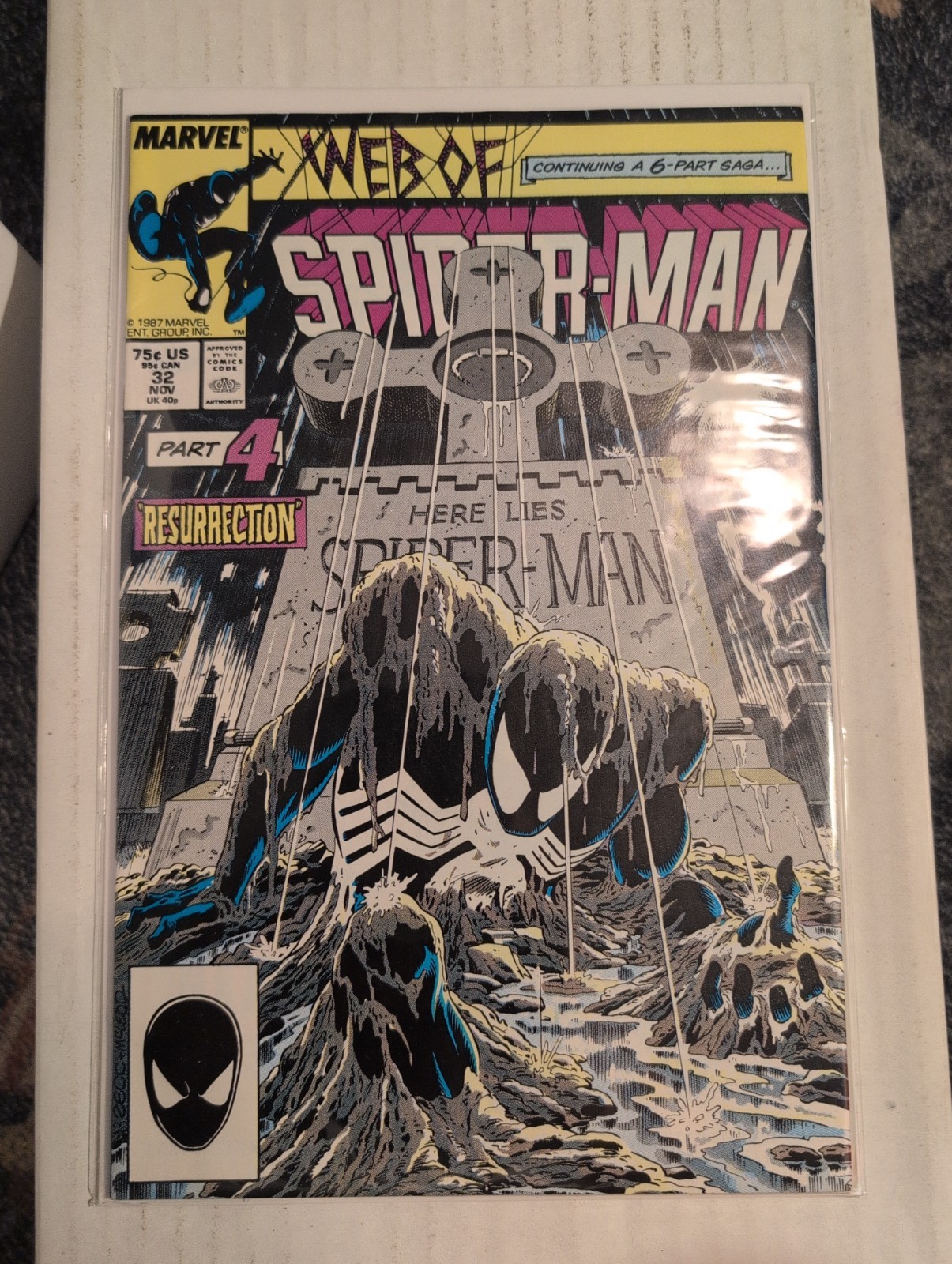 Marvel Comics Web of Spider-Man #32 Spider-Man \