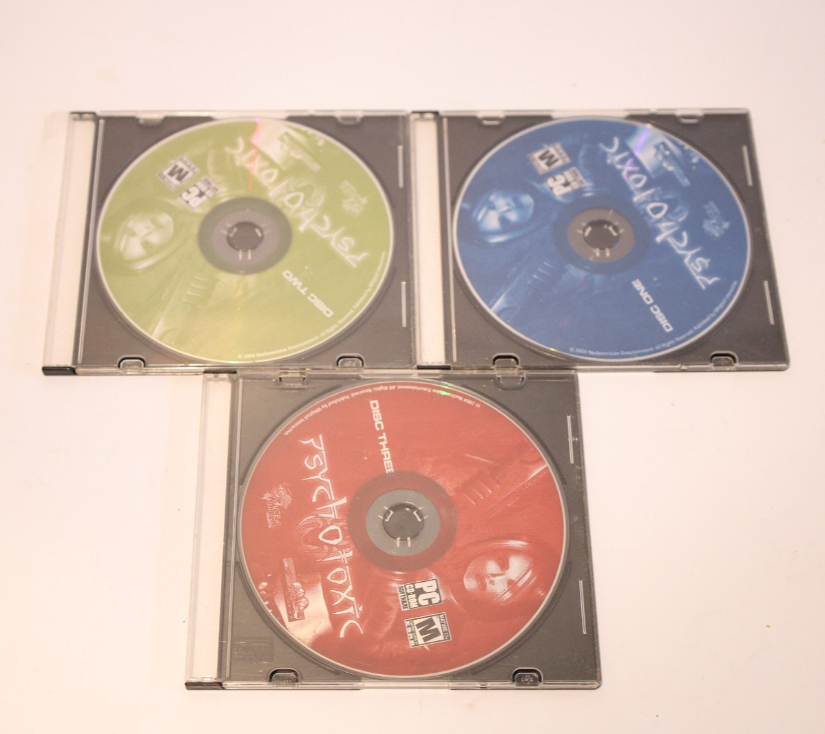 Psychotoxic (for PC) With User Manual and 3 Discs Preowned