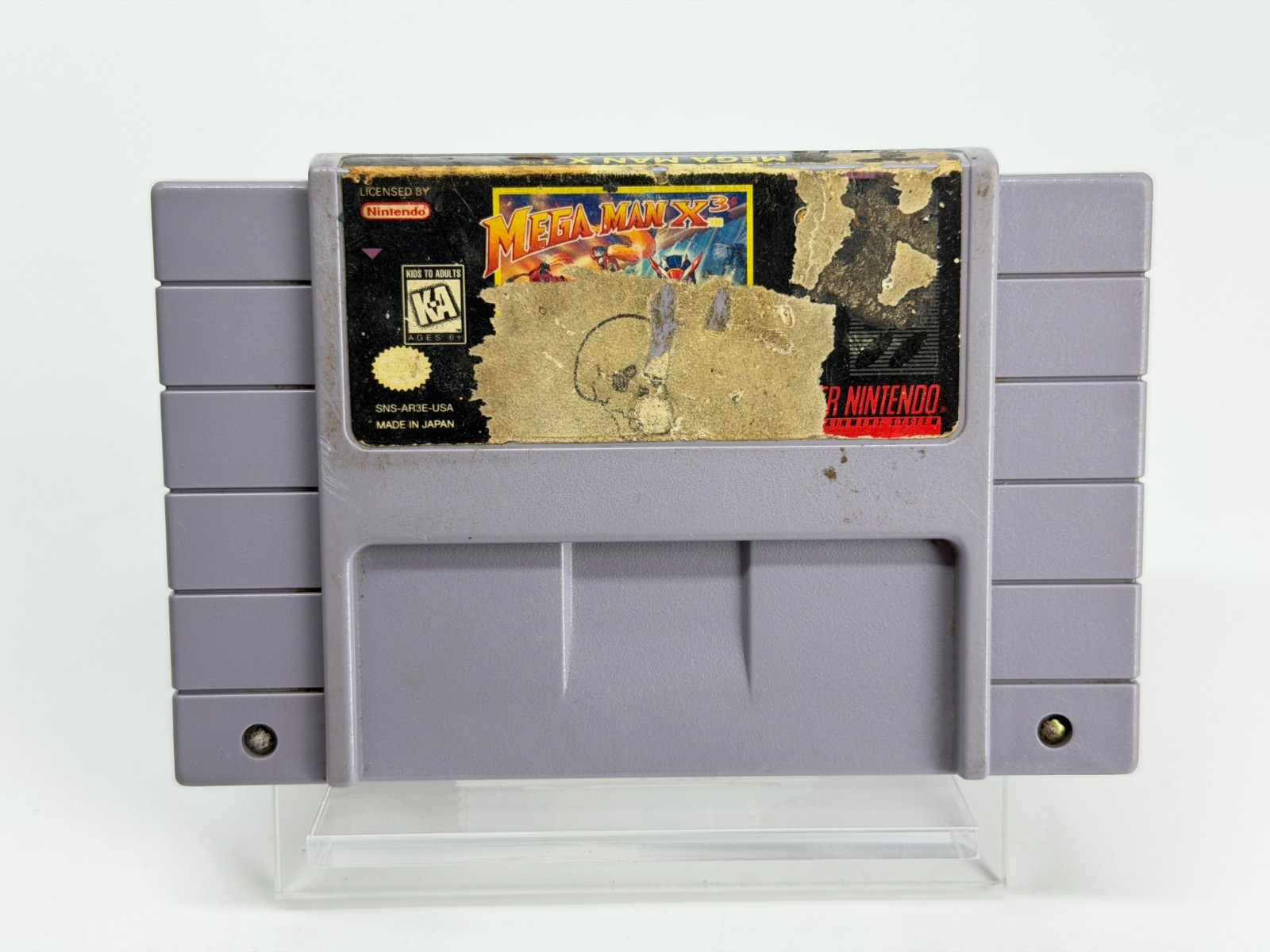 Mega Man X3 (Super Nintendo SNES) Video Game Cartridge Authentic & Tested