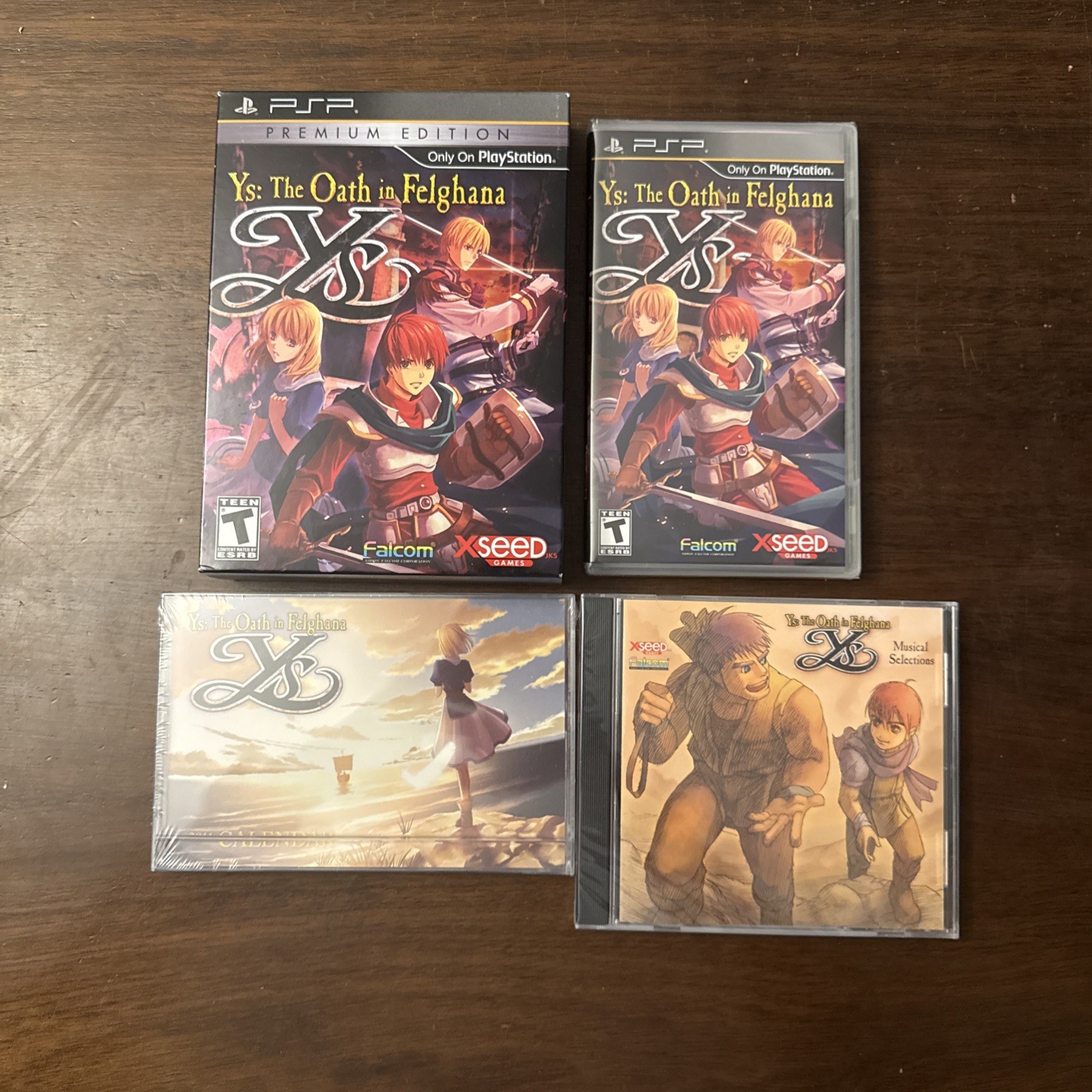 Ys: The Oath in Felghana Premium Edition (Playstation PSP) Brand New - Sealed