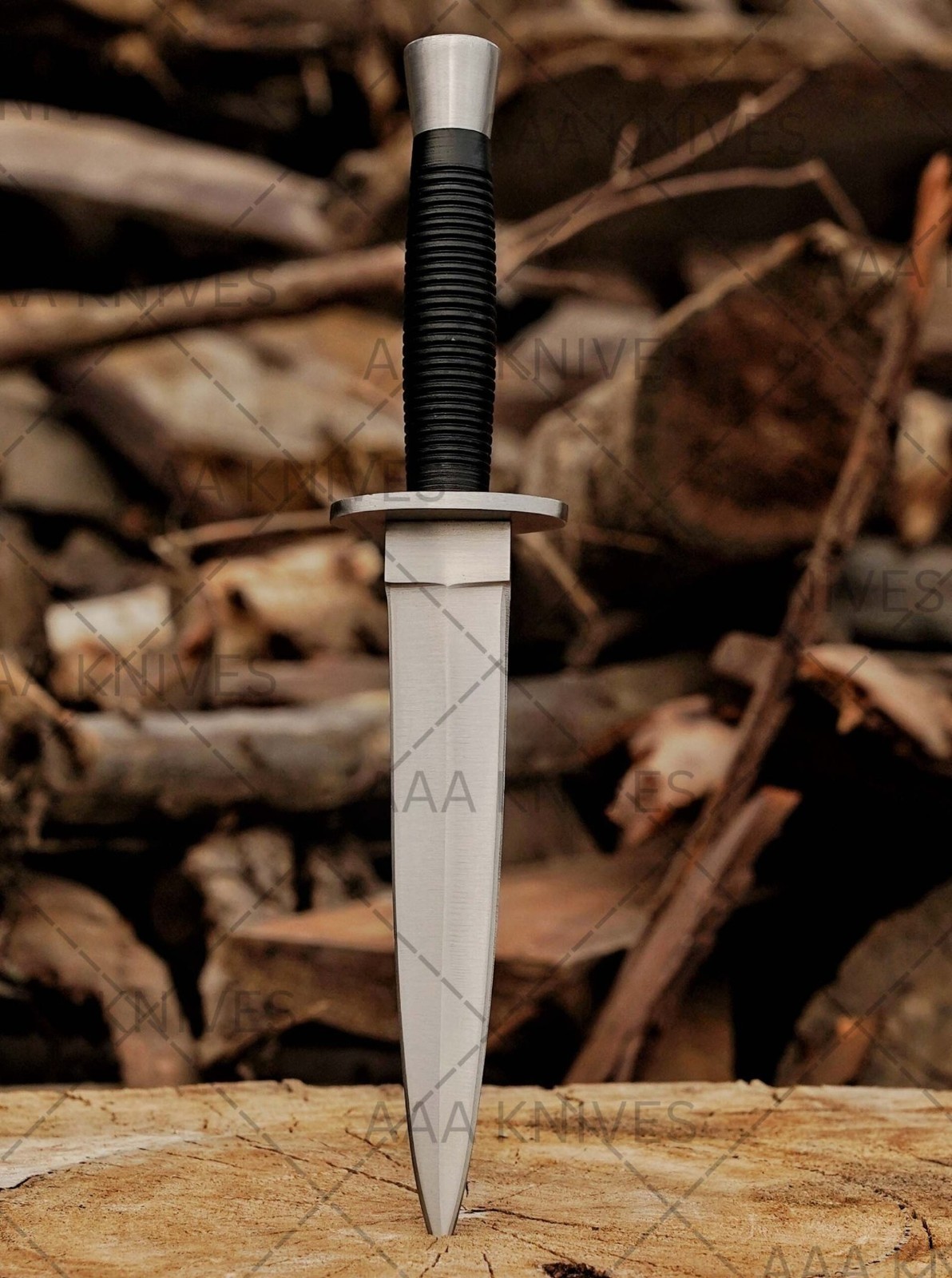 13”Cold Steel Arkansas Toothpick Fixed Blade Carbon Steel Knife Double SideSharp