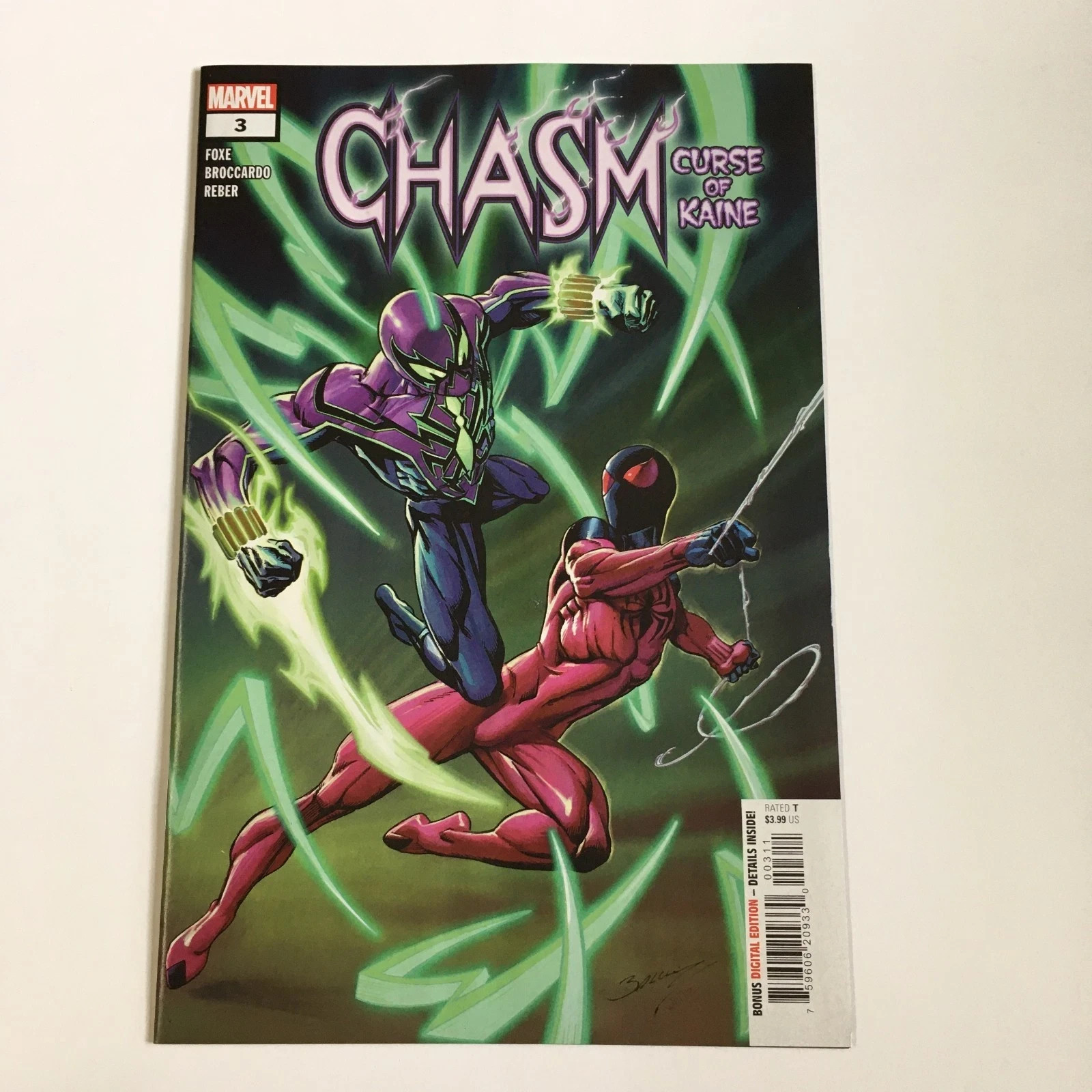 Chasm Curse of Kaine #3 VF/NM Marvel Comics 2024