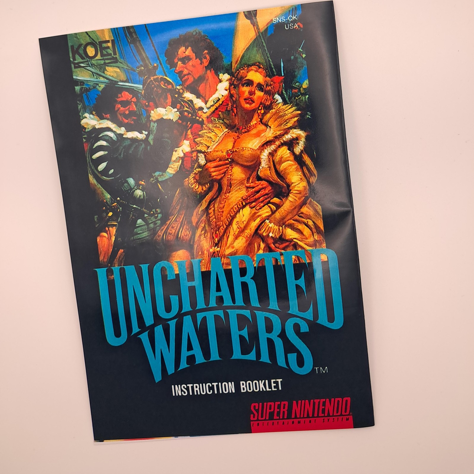 Reproduction Manual - Uncharted Waters - SNES