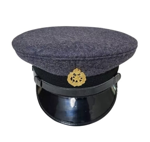 British RAF Style Blue-Grey Visor Cap