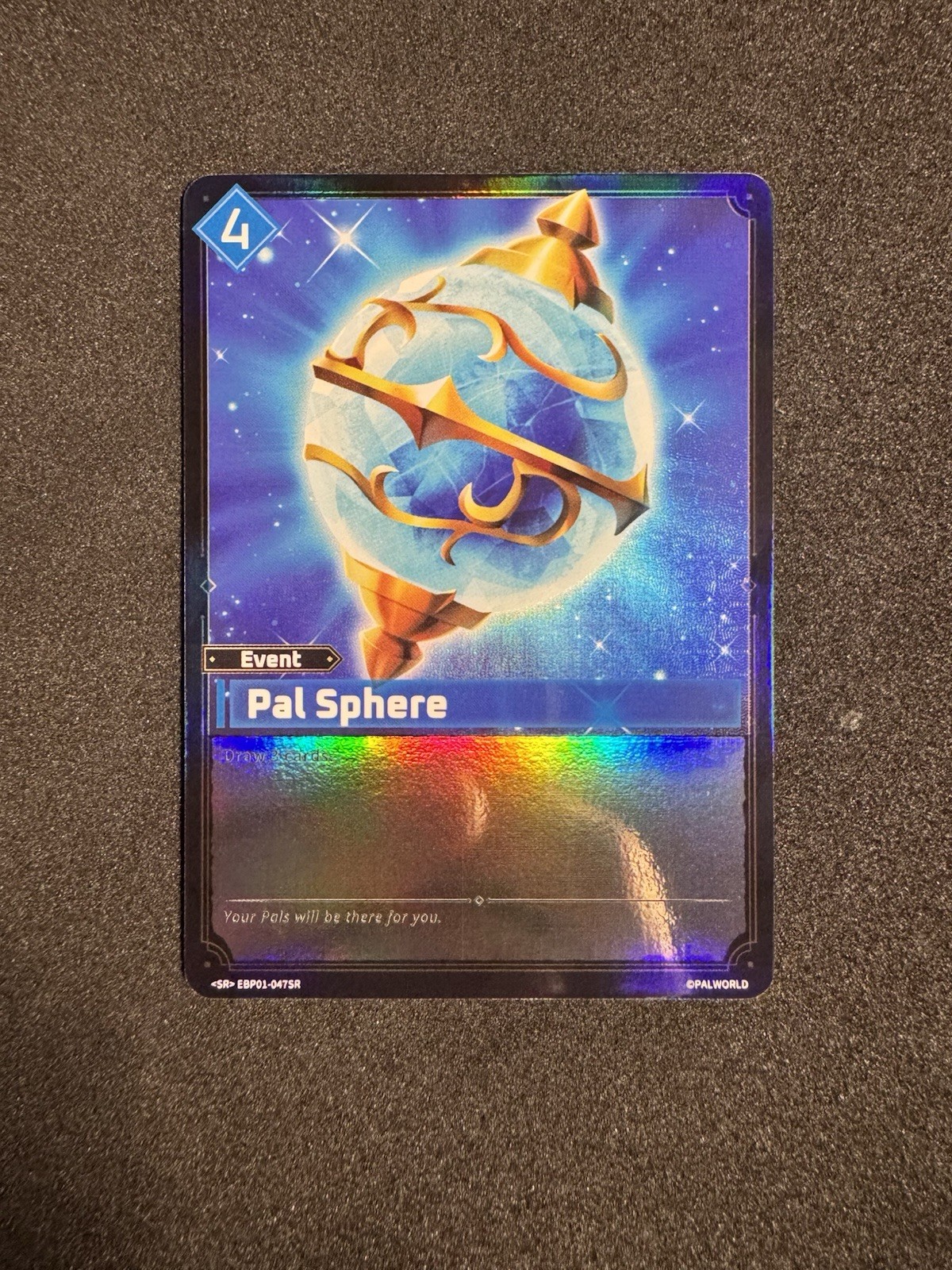 Palworld TCG Dawn Of Palpagos Lot Of 4 SR Daydream, Pal Sphere, Foxparks, Breed