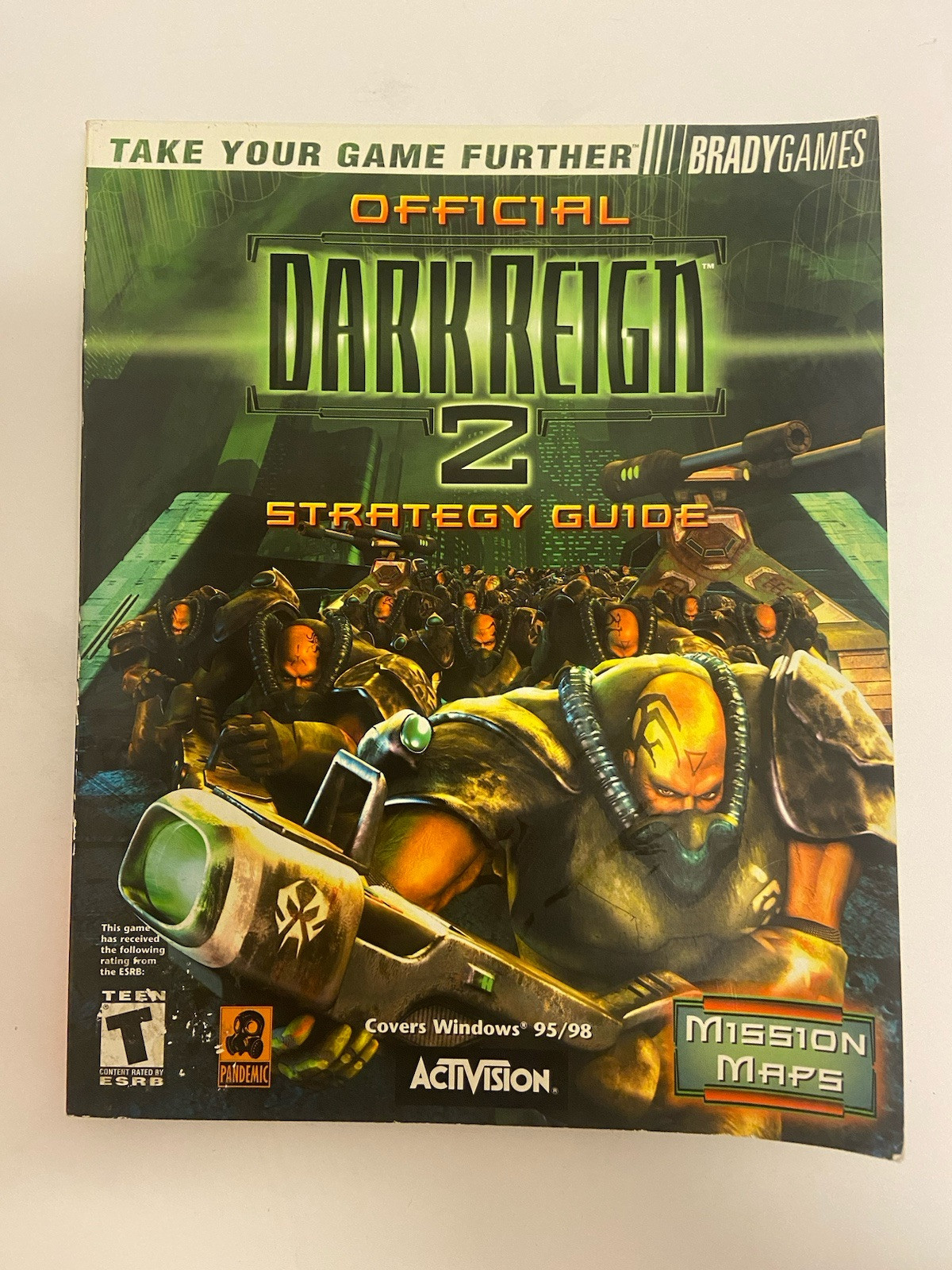 Dark Reign 2 Strategy Guide (Brady Games) Activision / Windows 95, 98